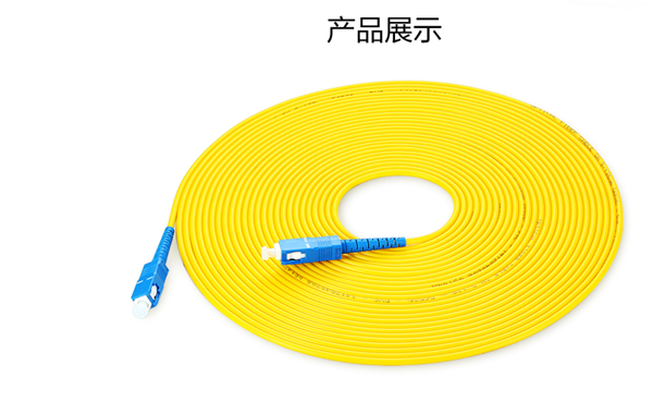 惠迅SC-SC單模雙芯光纖跳線